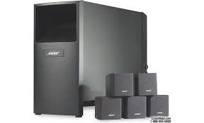 Bose 5 speakers with base