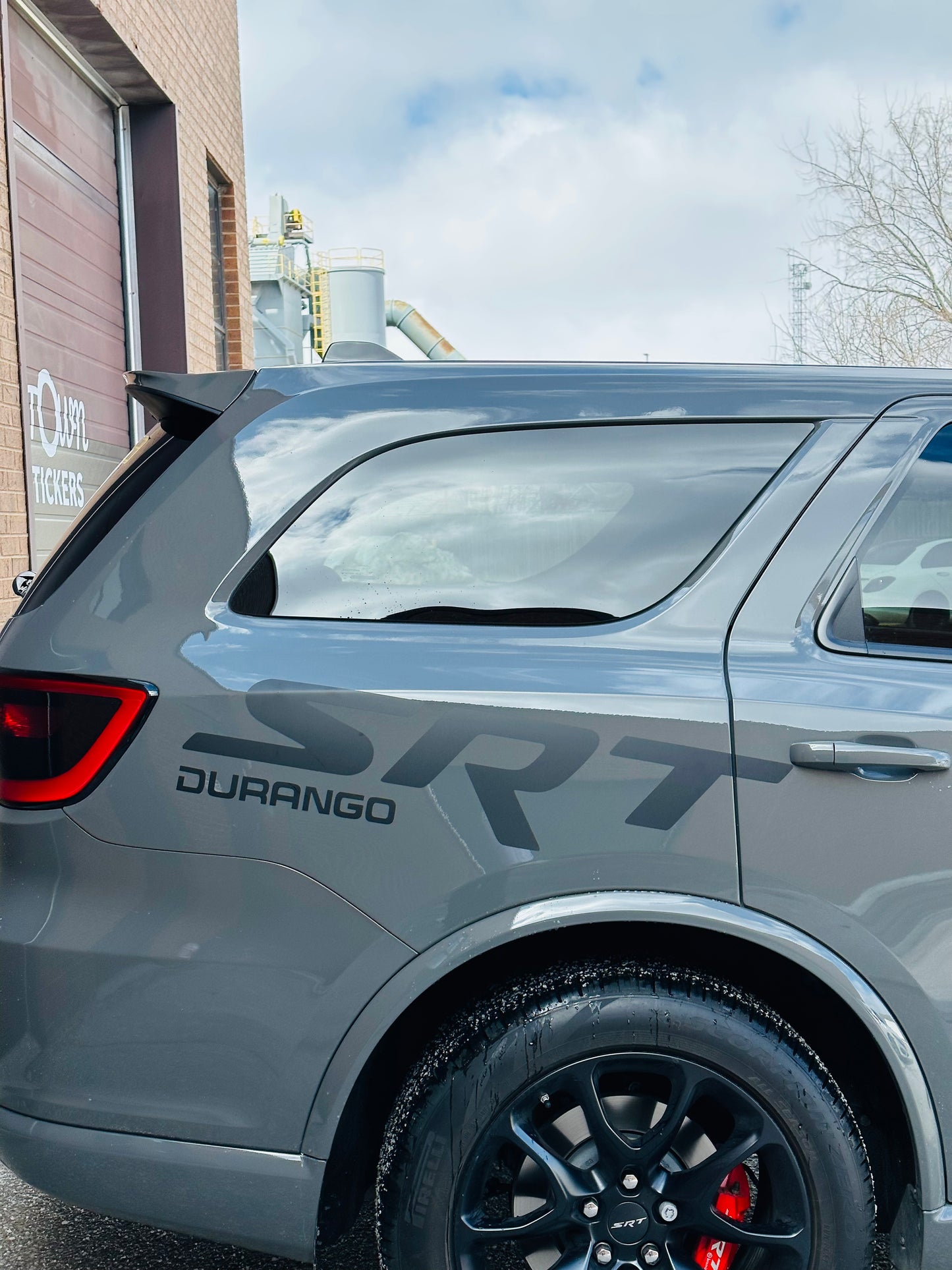 SRT durango stickers